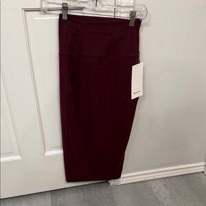 Elegant Burgundy Skirt
